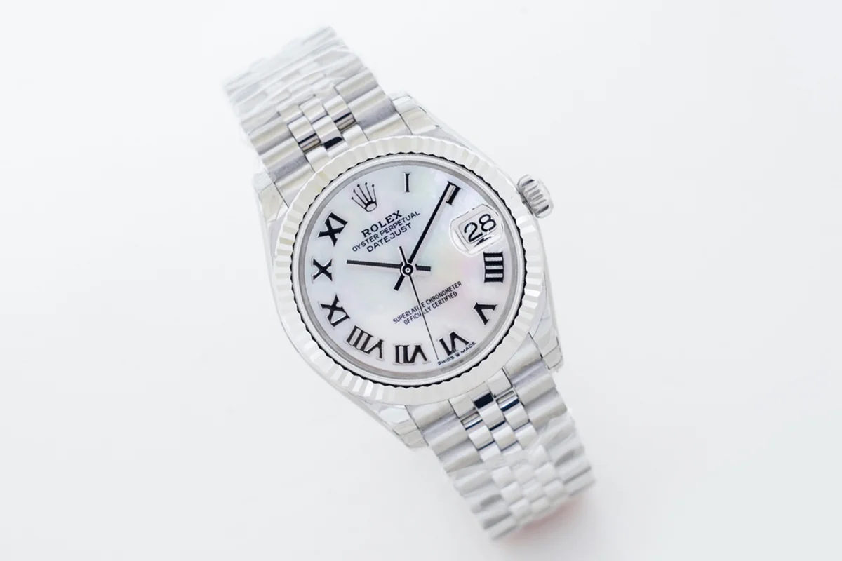 Datejust 36 126234 White MOP Dial in Steel on Jubilee Bracelet