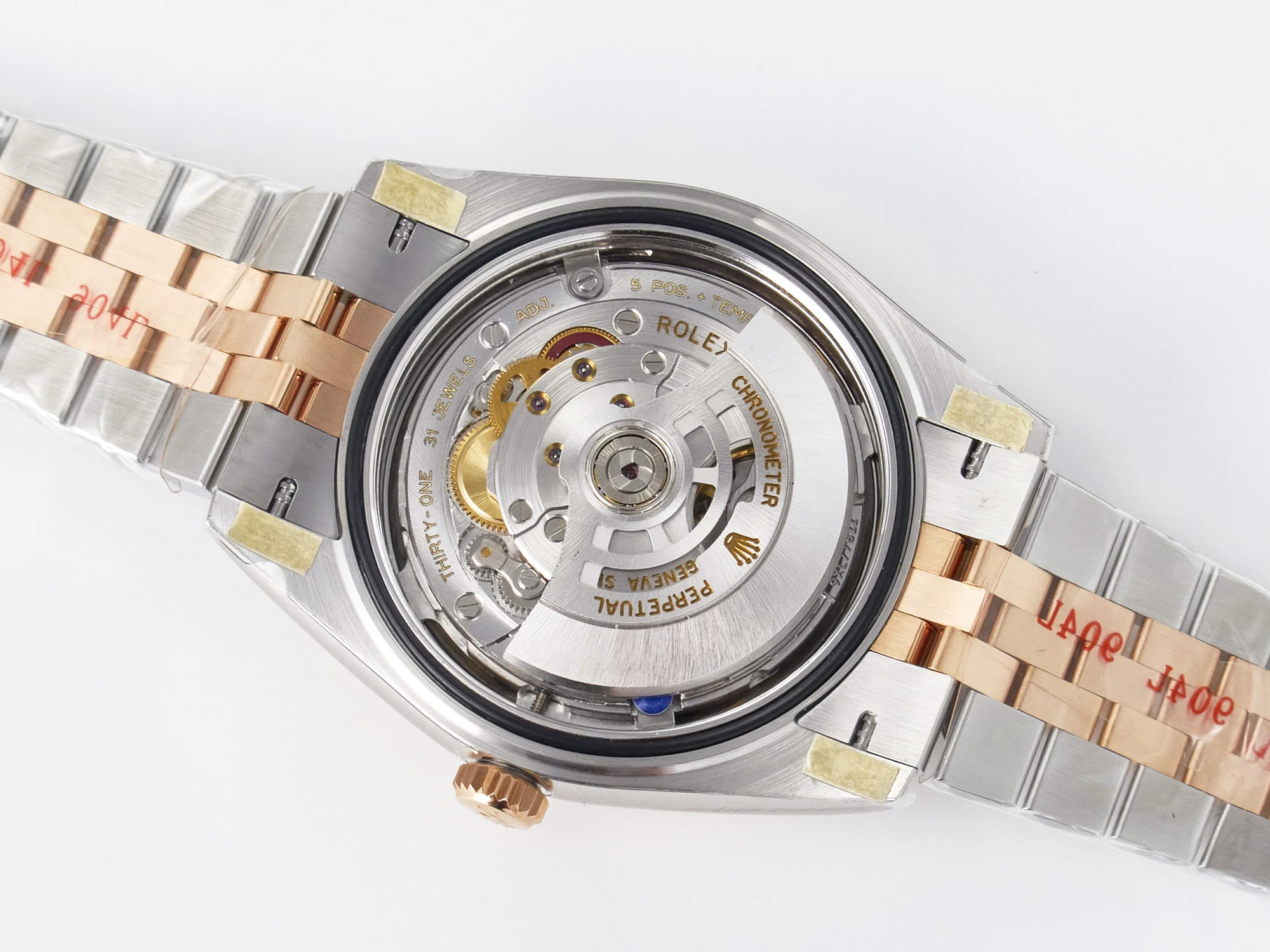 DateJust 41 126331 ARF 1:1 Best Edition 904L Steel Silver Dial on SS/RG Jubilee Bracelet SH3235(Gain Weight)