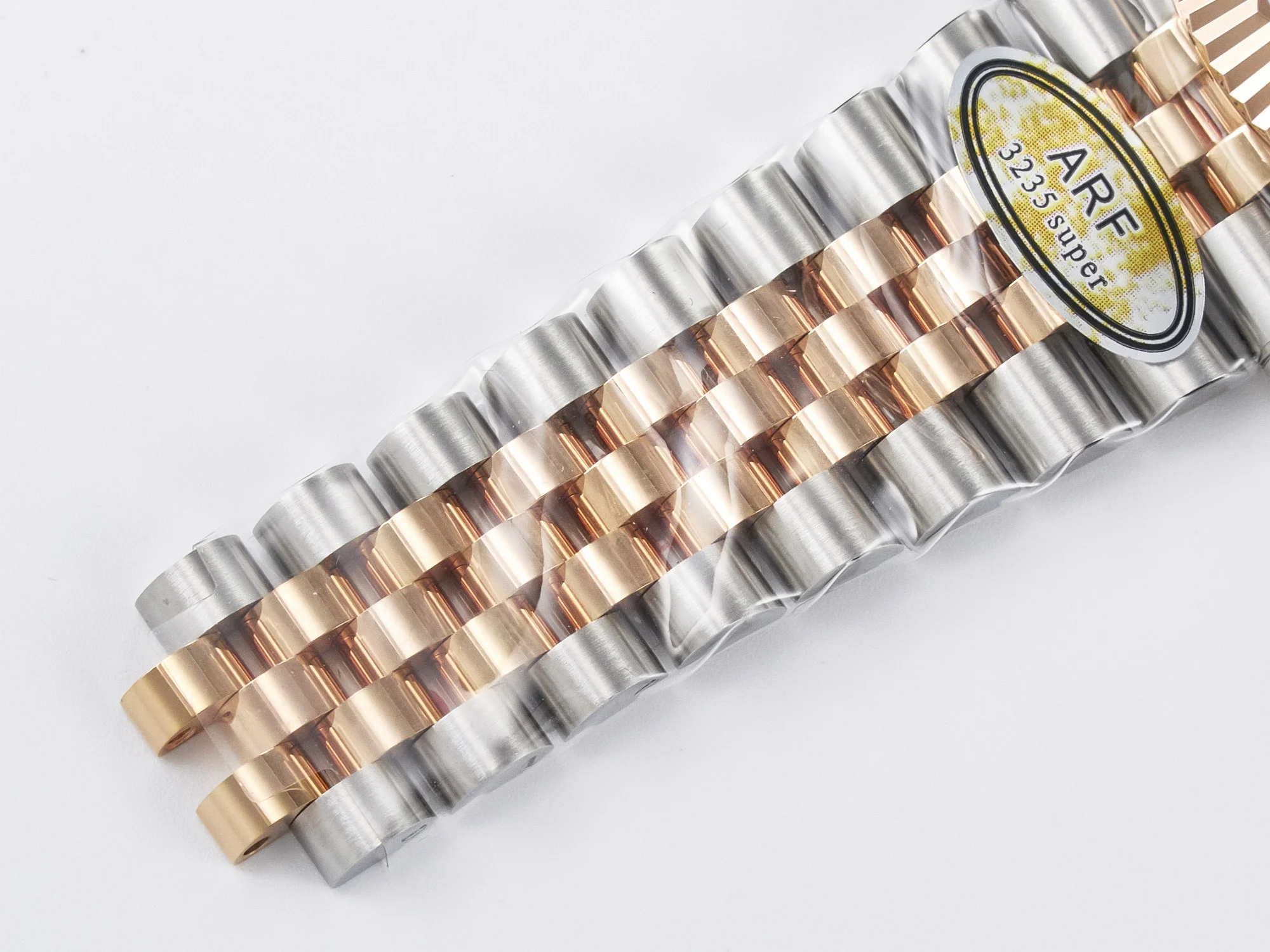 DateJust 41 126331 ARF 1:1 Best Edition 904L Steel Silver Dial on SS/RG Jubilee Bracelet SH3235(Gain Weight)