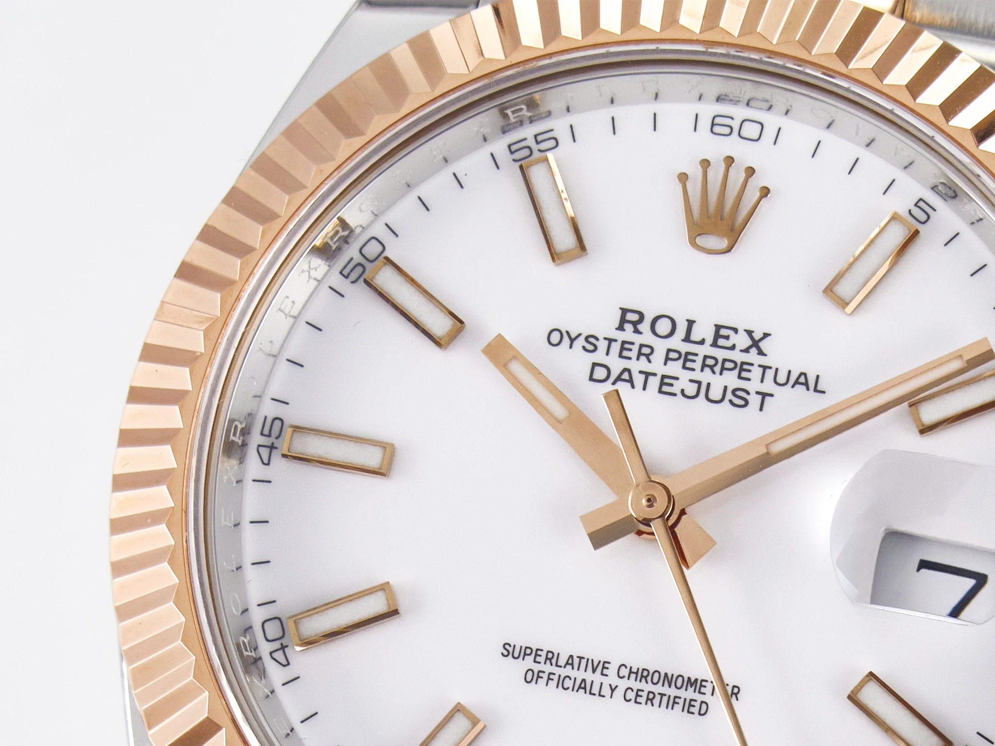 DateJust 41 126331 ARF 1:1 Best Edition 904L Steel White Dial on SS/RG Jubilee Bracelet SH3235(Gain Weight)
