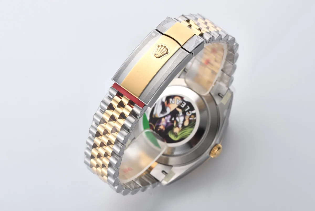 Datejust 41 126333 Slate Dial Stick Markers in YellowSteel on Jubilee Bracelet