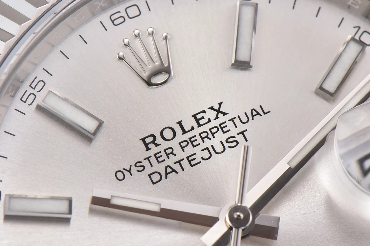 Datejust 41 126334 Silver Dial Stick Markers on Jubilee Bracelet