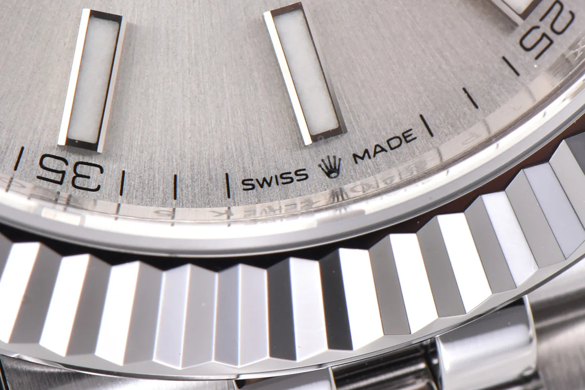 Datejust 41 126334 Silver Dial Stick Markers on Jubilee Bracelet