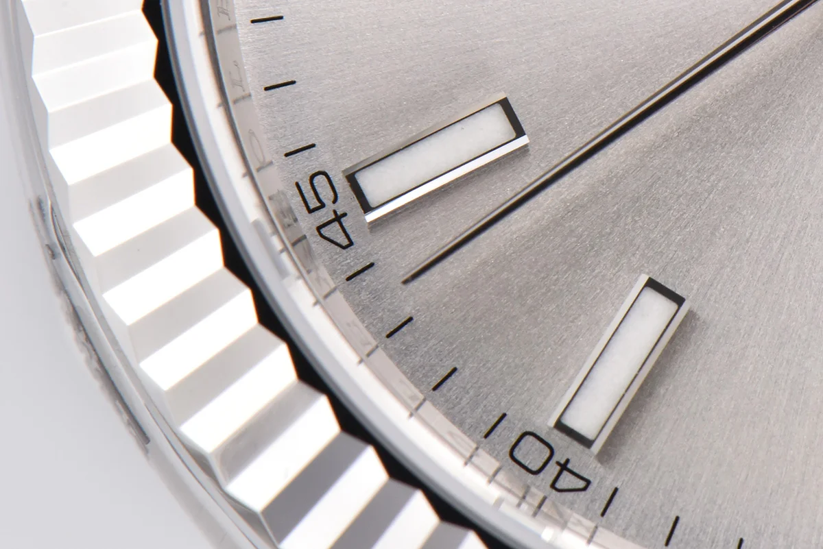 Datejust 41 126334 Silver Dial Stick Markers on Jubilee Bracelet