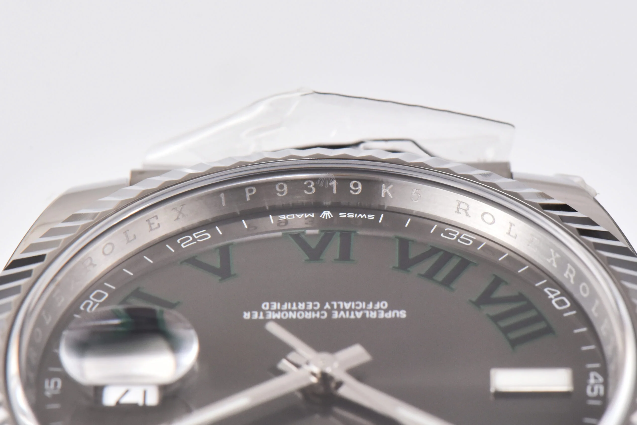 Datejust 41 126334 Slate Dial Stick Markers on Jubilee Bracelet