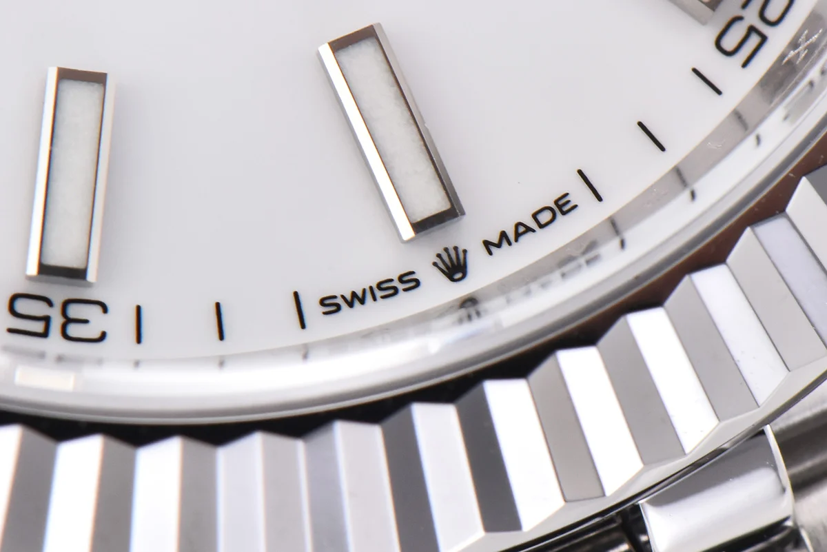 Datejust 41 126334 White Dial Stick Markers on Jubilee Bracelet