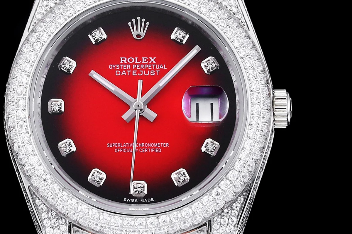 Datejust 41 with Diamond Markers in Steel