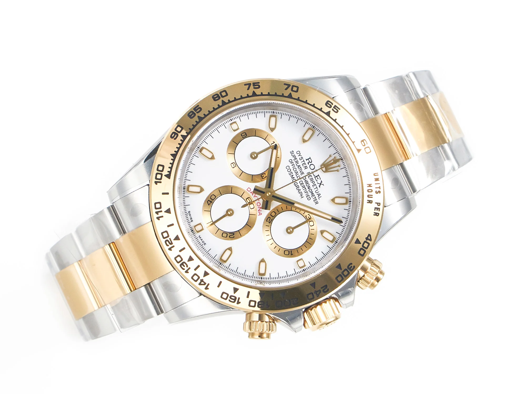 Daytona 116503 Clean 1:1 Best Edition 904L SS Case and Bracelet White Dial SA4130