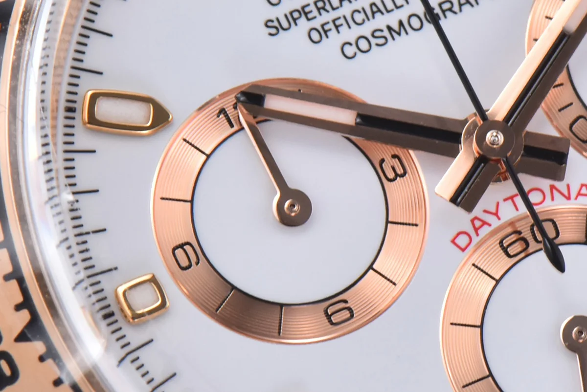 Daytona 116505 White Dial in Everose Gold