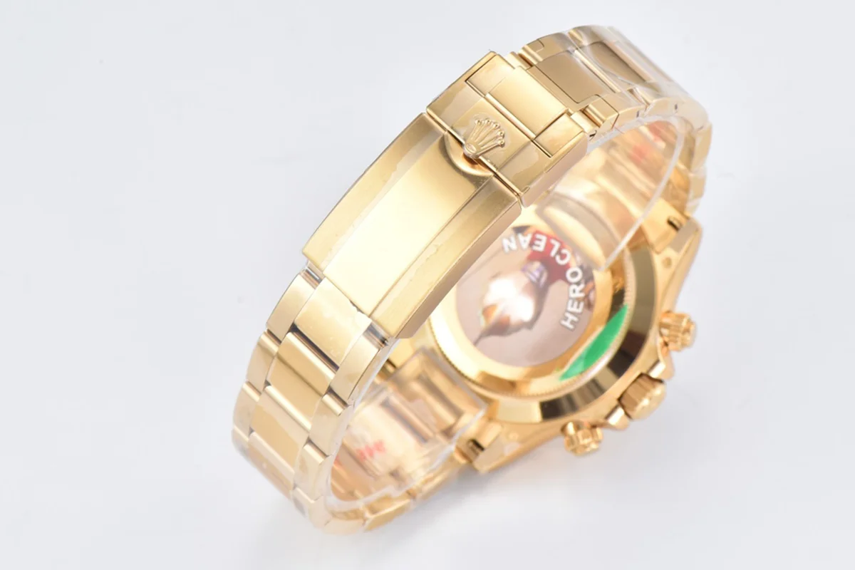 Daytona 116508 Black Dial with Diamond Markers in Yellow Gold