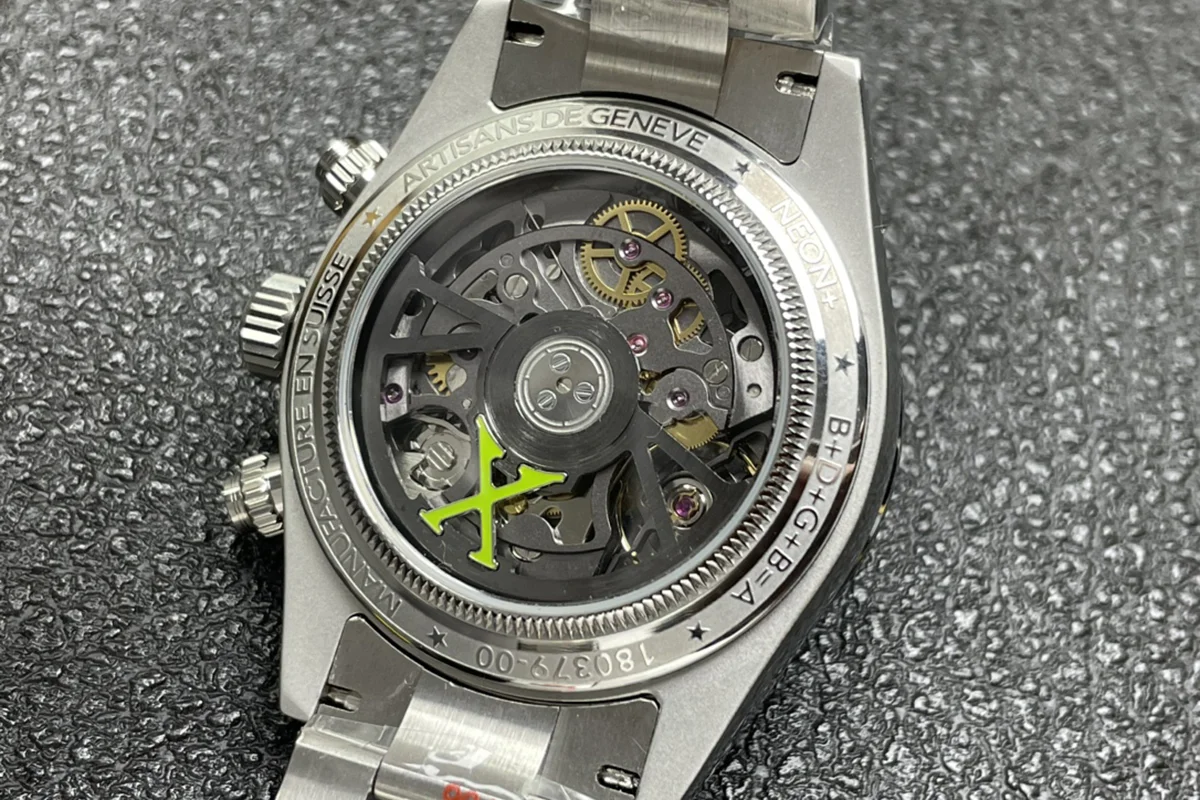Daytona 116508 Neon Artisans de Genève Unveils White Dial in Steel
