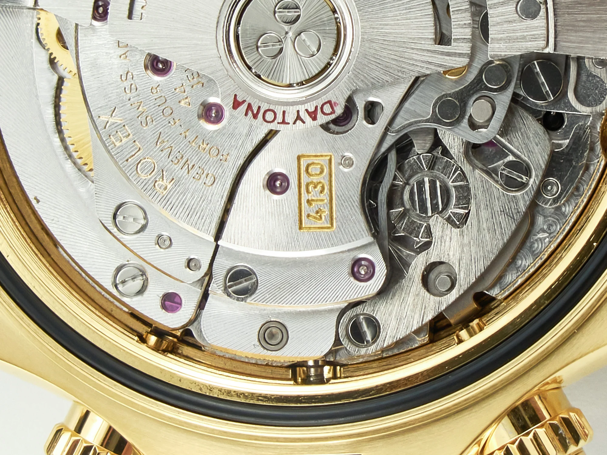 Daytona 116518 APS 1:1 Best Edition 904L SS Case YG Dial on Oysterflex Strap SH4130 (Gain Weight)