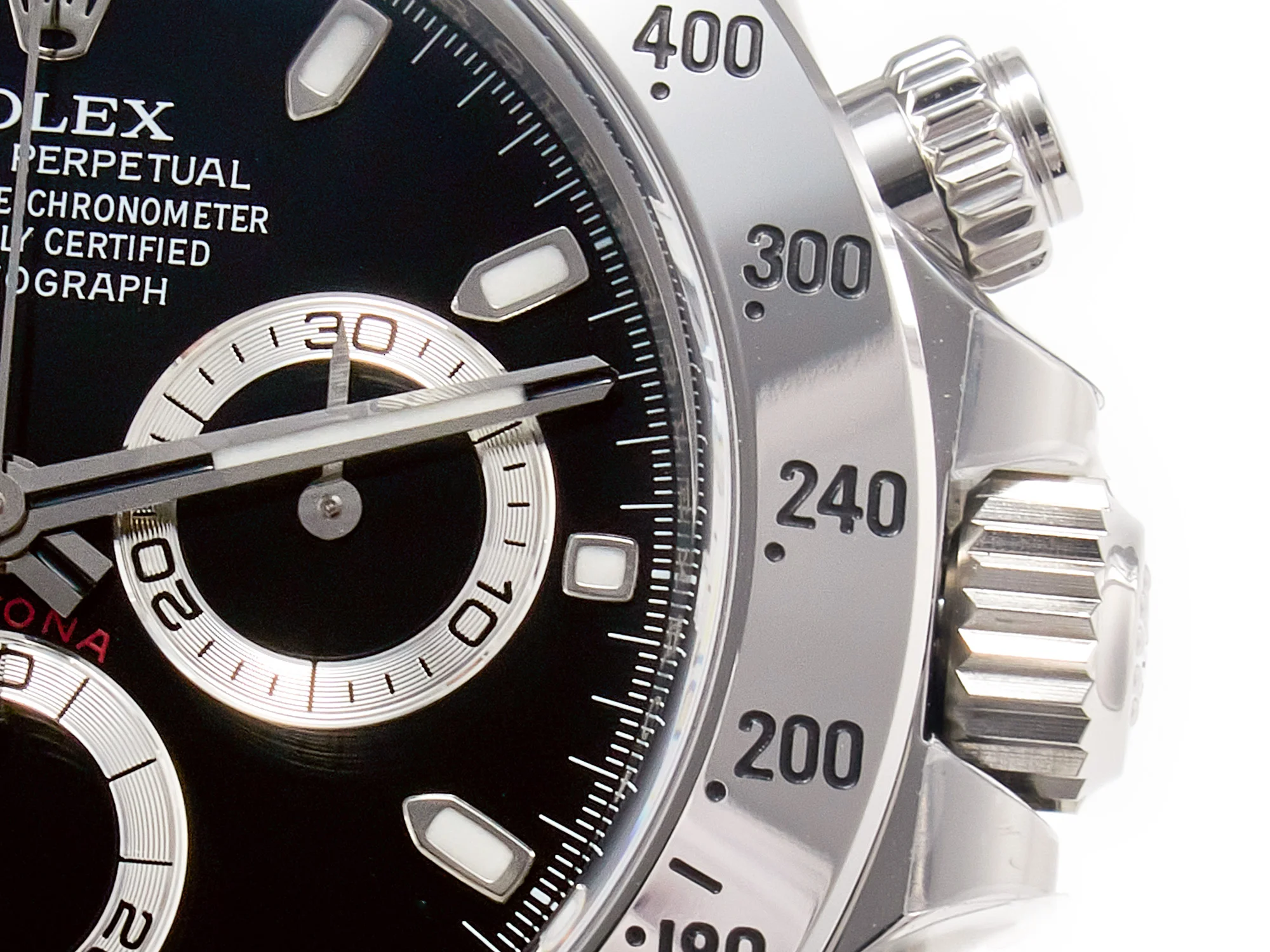 Daytona 116520 Clean 1:1 Best Edition 904L SS Case and Bracelet Black Dial SA4130 V3