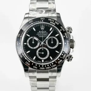 Daytona 126500 VSF 1:1 Best Edition 904L Steel Black Dial on SS Bracelet DD4131