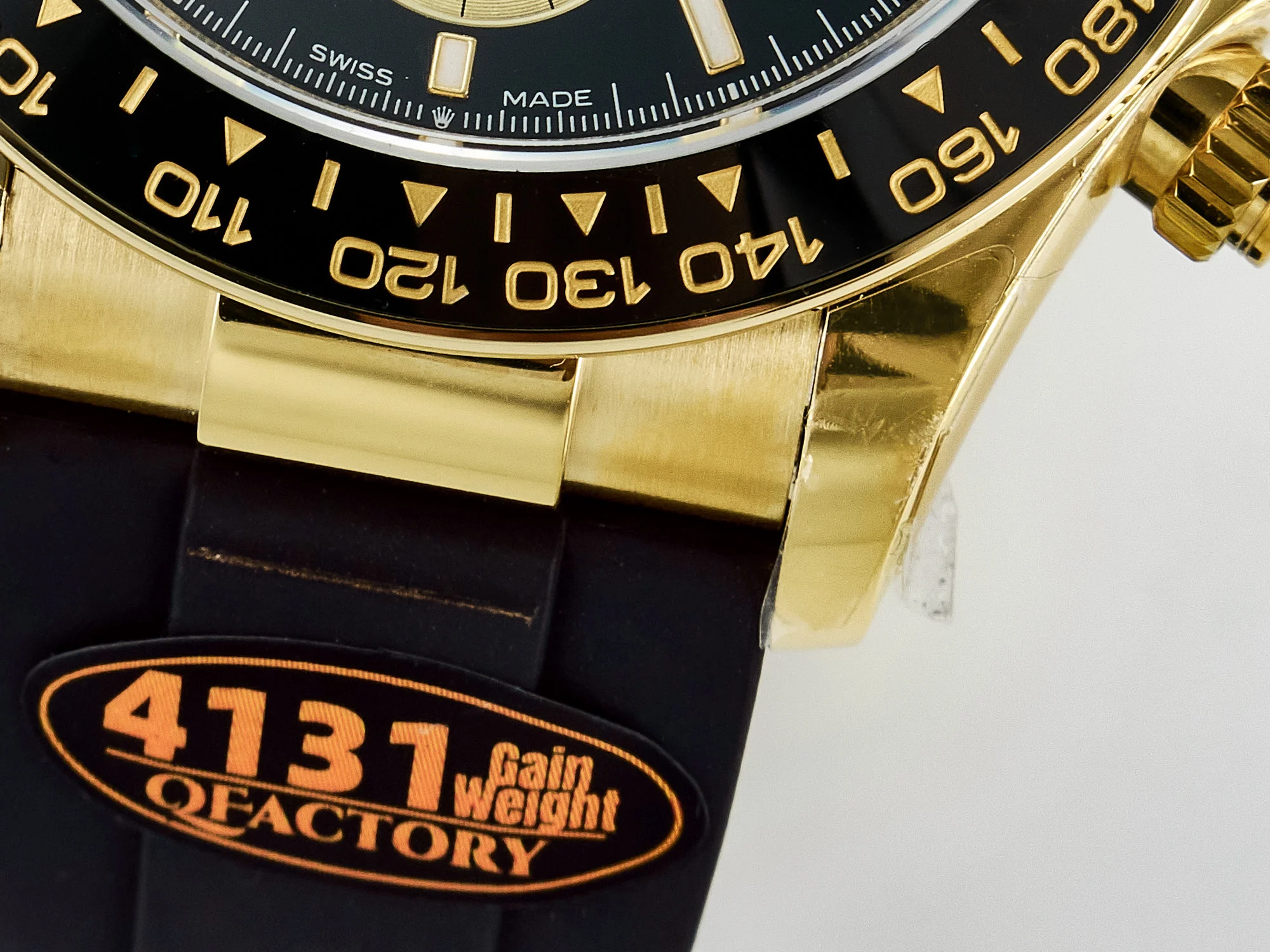 Daytona 126518 QF 1:1 Best Edition Black Dial on Oysterflex Strap SH4131 V6(Gain Weight)