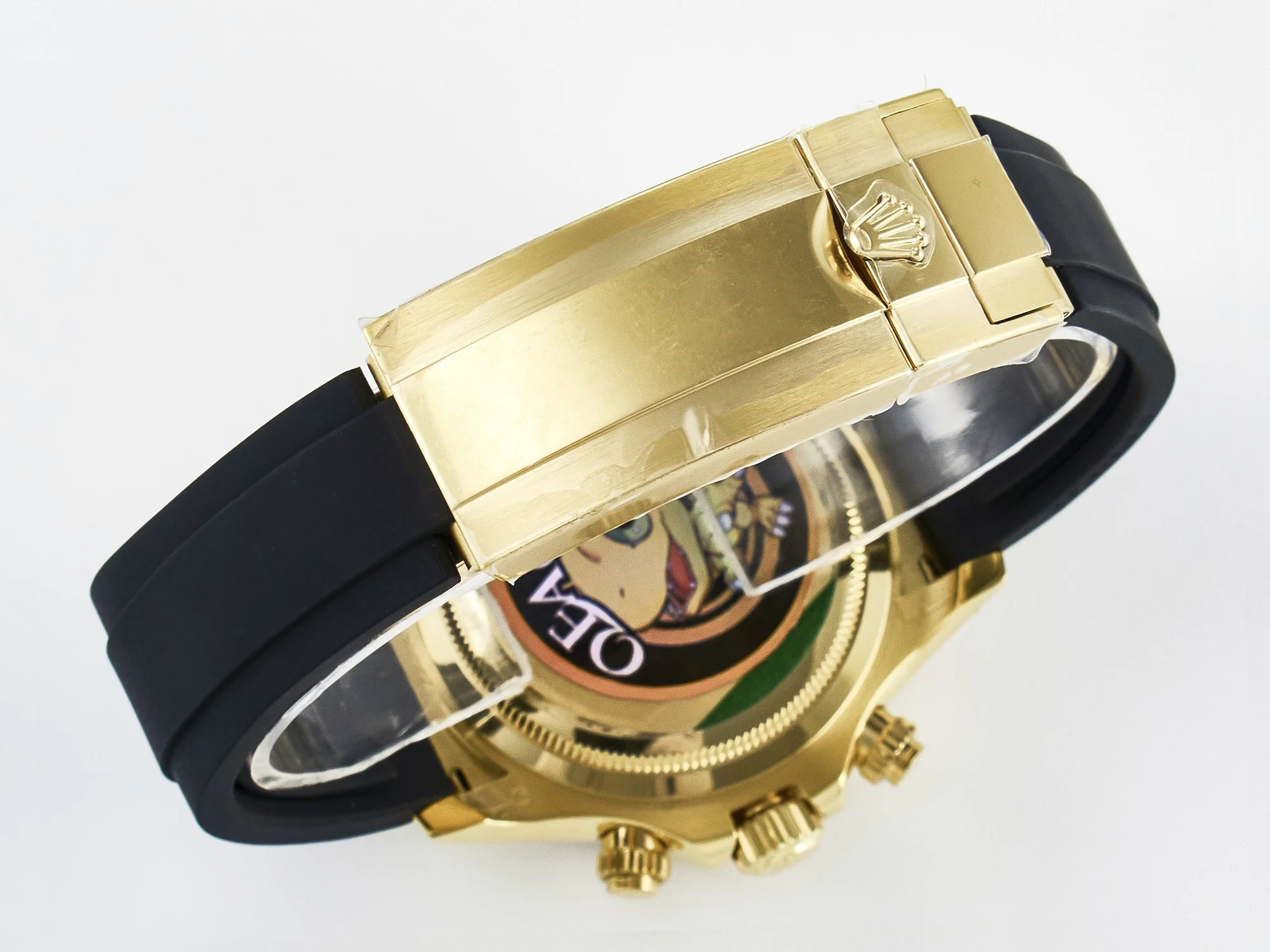 Daytona 126518 QF 1:1 Best Edition Black/YG Dial on Oysterflex Strap SH4131 V6(Gain Weight)