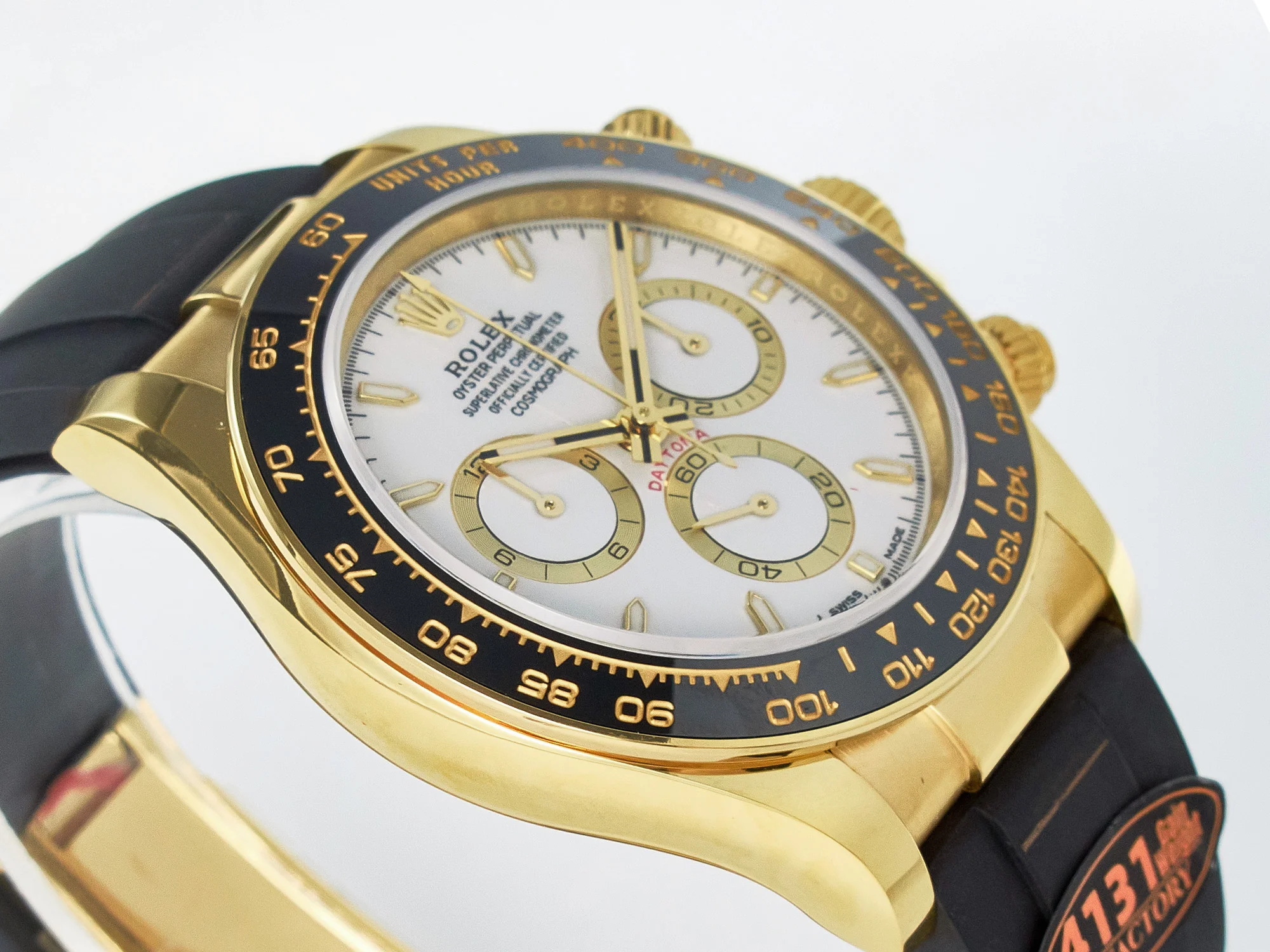 Daytona 126518 QF 1:1 Best Edition White Dial on Oysterflex Strap SH4131 V6(Gain Weight)