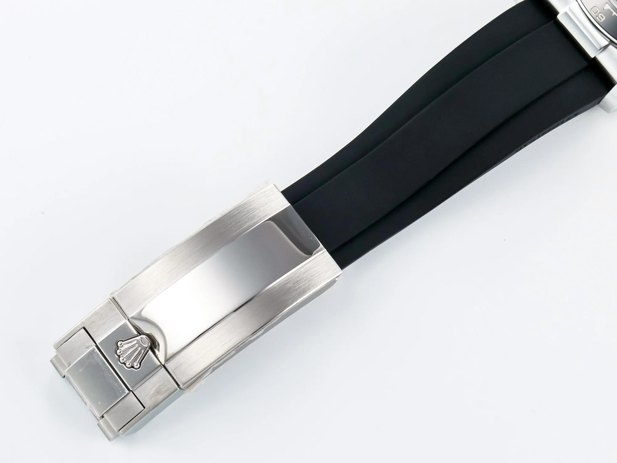 Daytona 126519 QF 1:1 Best Edition Black/Silver Diamonds Dial on Oysterflex Strap SH4131 V6(Gain Weight)