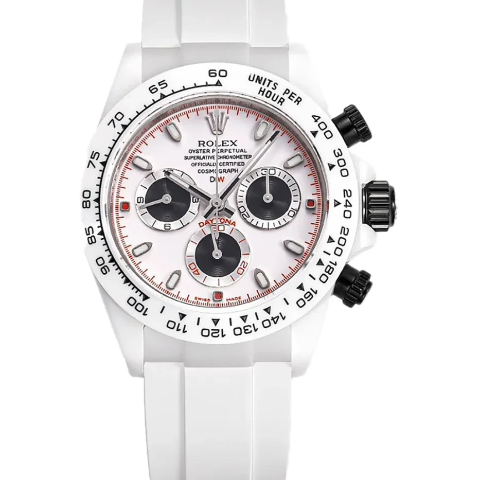 Daytona DIW Speedster White Dial in Ceramic