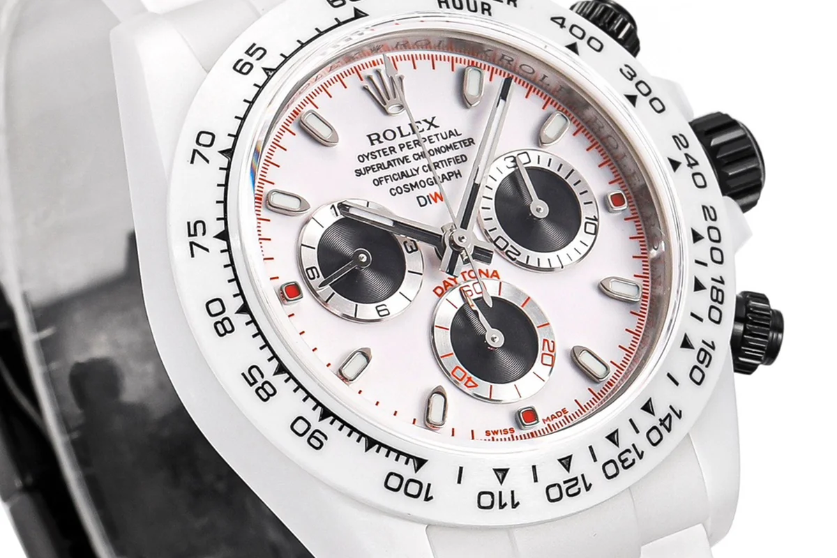 Daytona DIW Speedster White Dial in Ceramic