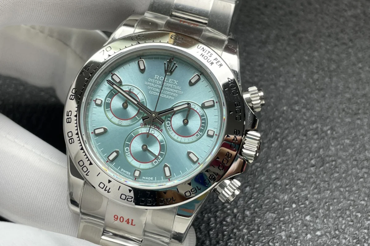 Daytona Ice Blue Dial in White Gold