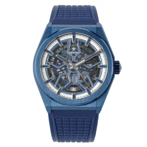 Defy Classic Blue/white in Blue PVD