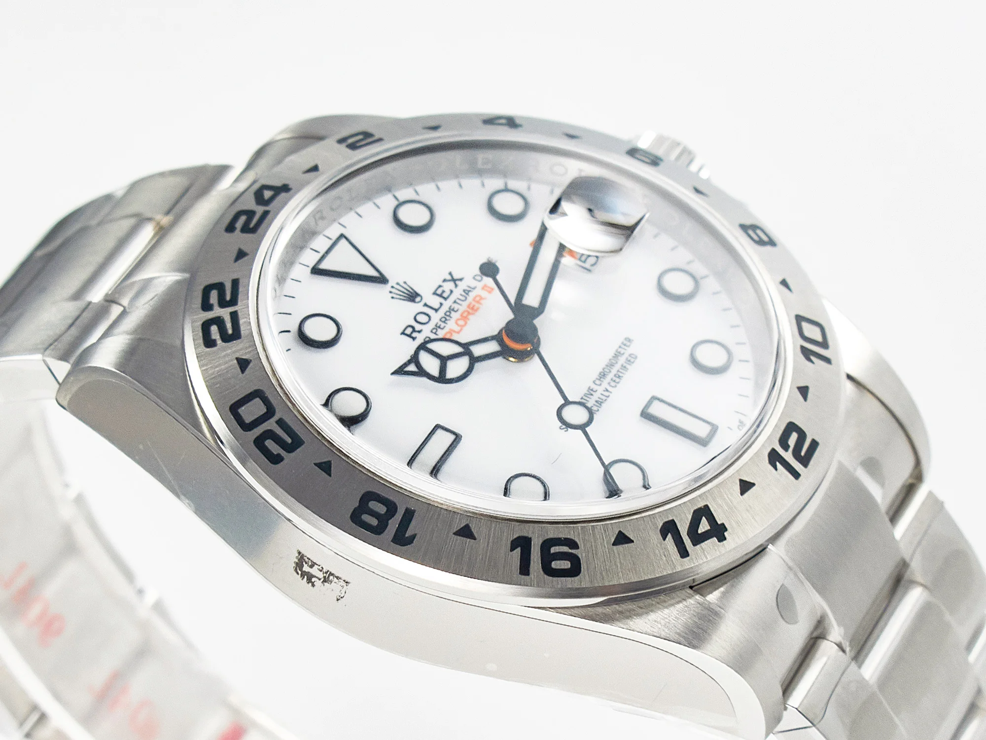 Explorer II 42mm 226570 904L SS Clean 1:1 Best Edition White Dial on Bracelet DD3285 CHS