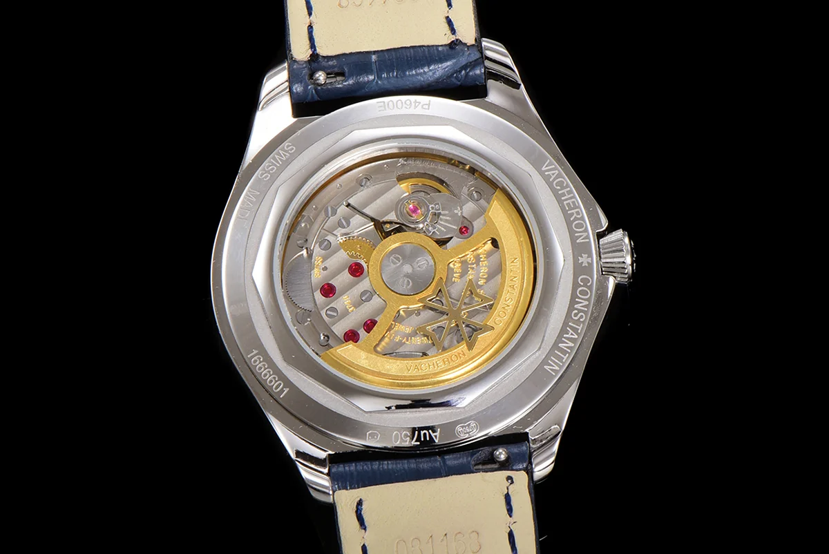 Fiftysix Blue Dial with Diamond Bezel in Steel Ref: 4600E