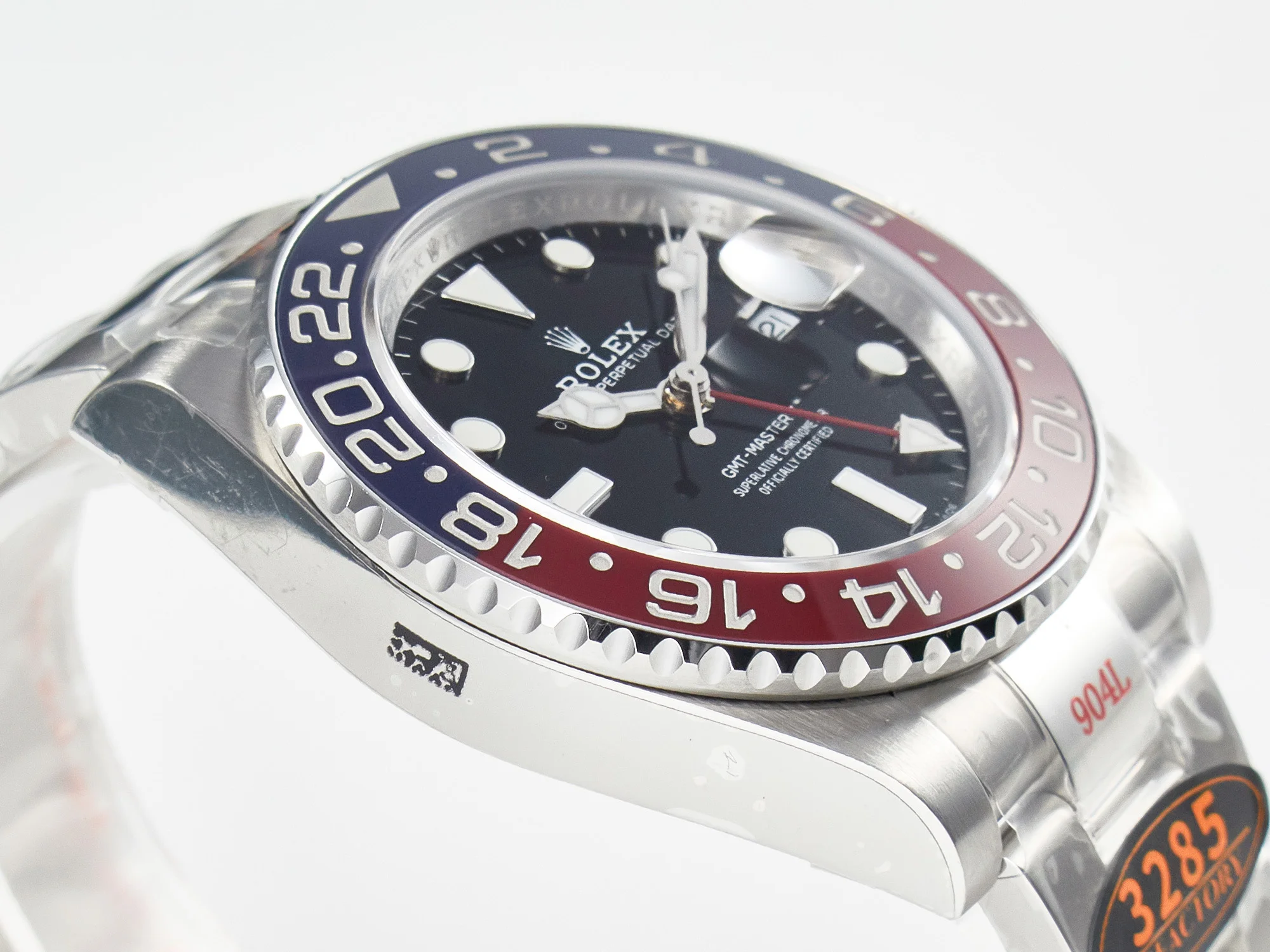 GMT-Master II 126710 BLRO Blue/Red Ceramic QF 1:1 Best Edition on Oyster Bracelet VR3285 CHS