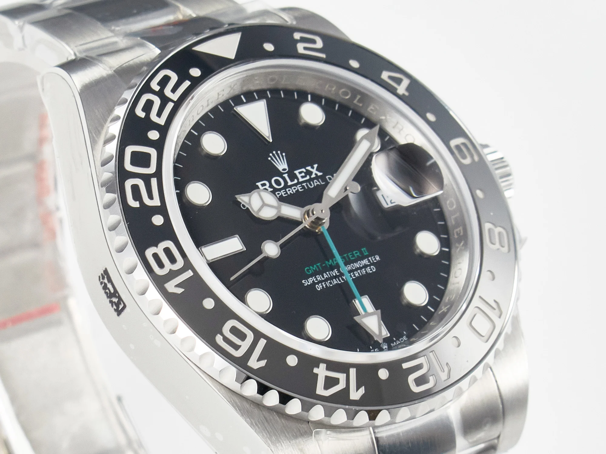 GMT-Master II 126710 GRNR Black/Grey Ceramic QF 1:1 Best Edition on Oyster Bracelet VR3285 CHS