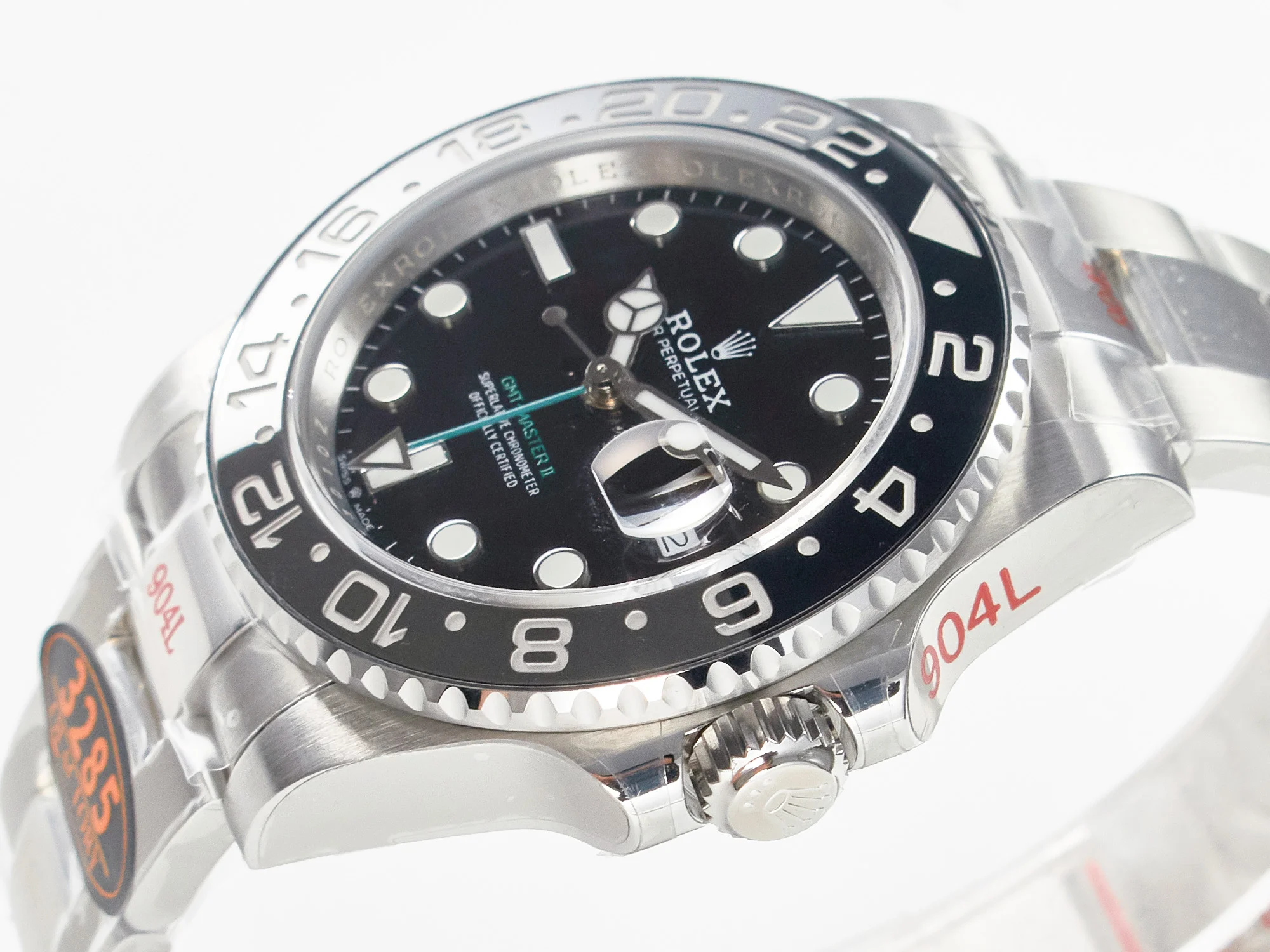 GMT-Master II 126710 GRNR Black/Grey Ceramic QF 1:1 Best Edition on Oyster Bracelet VR3285 CHS