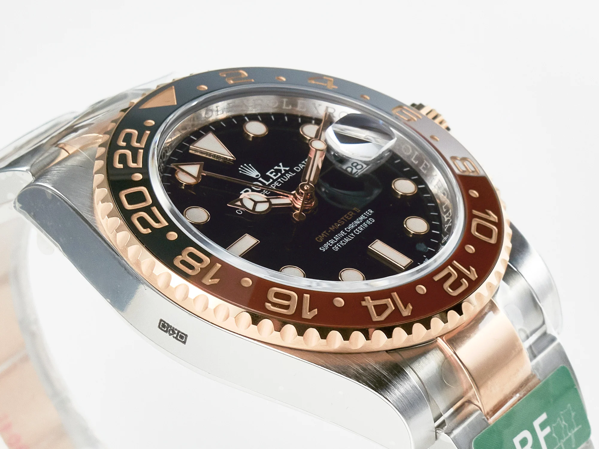 GMT-Master II 126711 CHNR ARF 1:1 Best Edition on Black Dial SS/RG Bracelet Super Clone VR3285 CHS (Gain Weight)