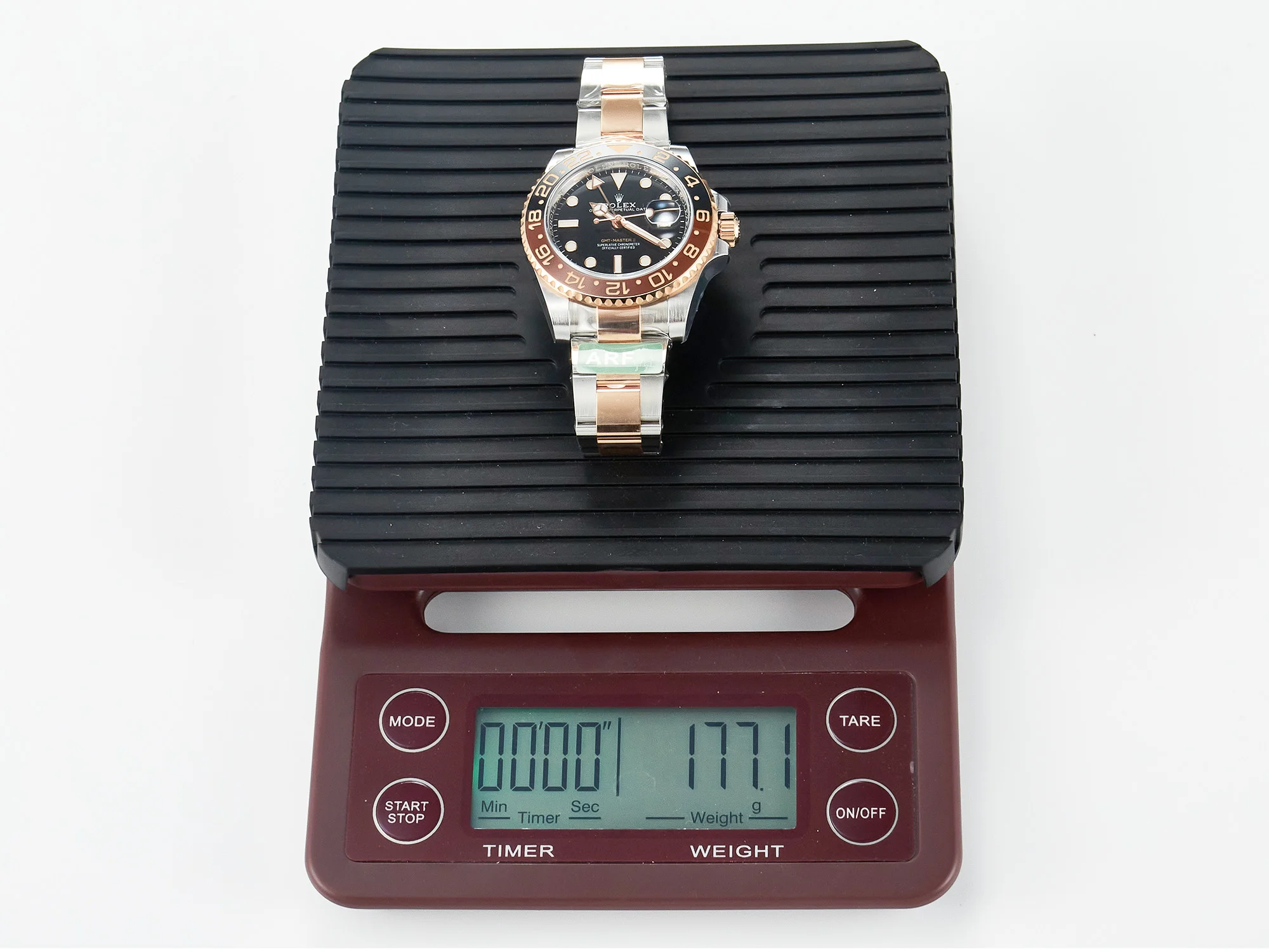 GMT-Master II 126711 CHNR ARF 1:1 Best Edition on Black Dial SS/RG Bracelet Super Clone VR3285 CHS (Gain Weight)