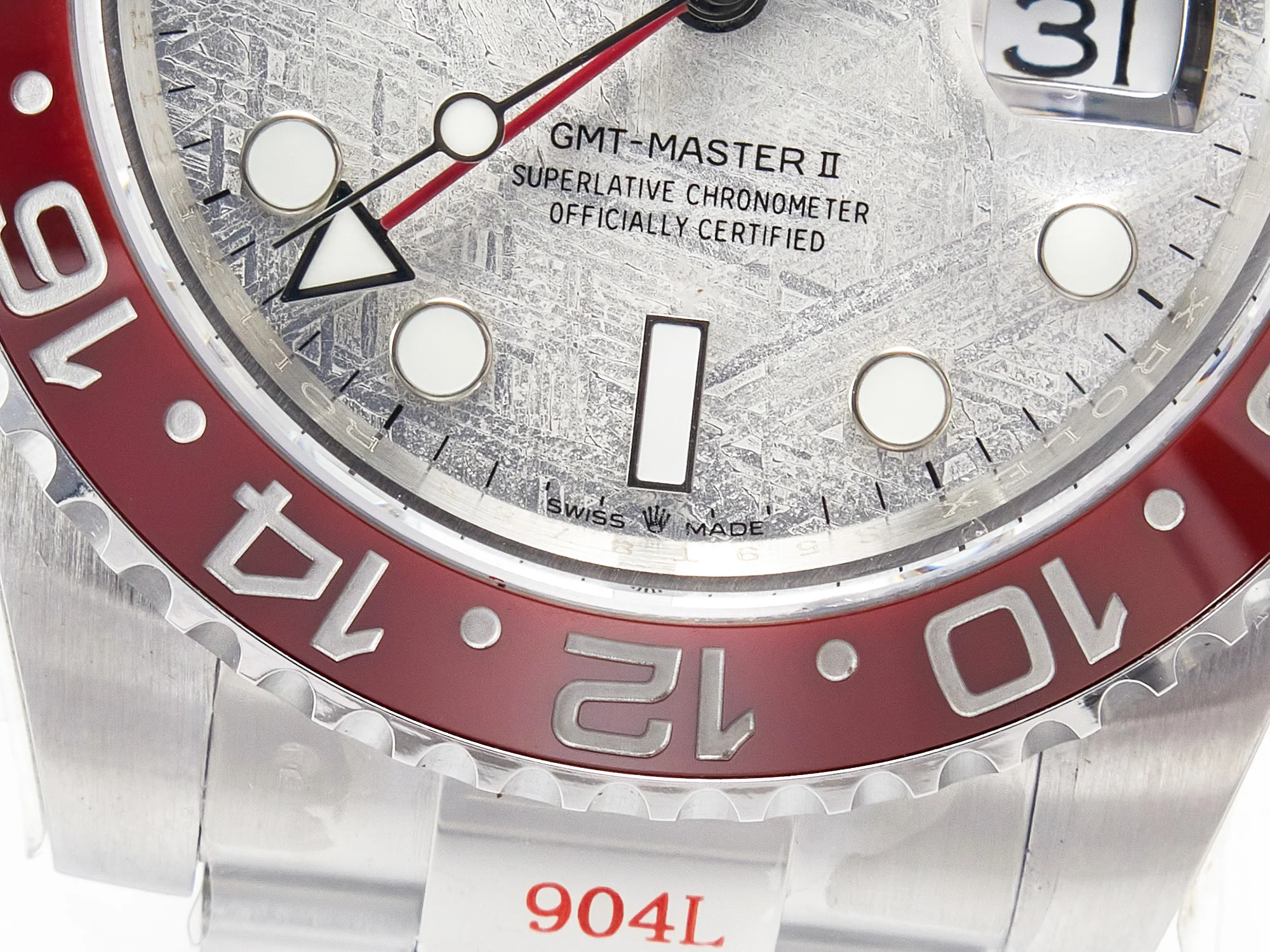 GMT-Master II 126719 BLRO Blue/Red Ceramic GMF Best Edition Meteorite Dial on Bracelet A3285 CHS