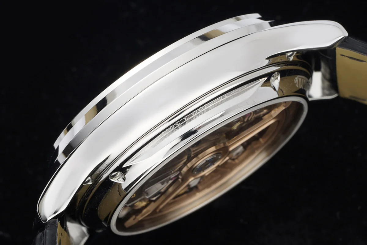 Master Control Tourbillon Black Dial in Steel