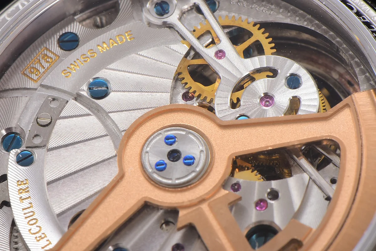 Master Ultra Thin Tourbillon Blue Dial with Diamond Bezel in White Gold