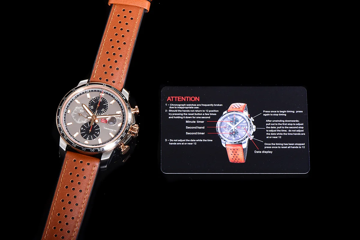 Mille Miglia GTS Chrono Grey Dial in Rose Gold/Steel
