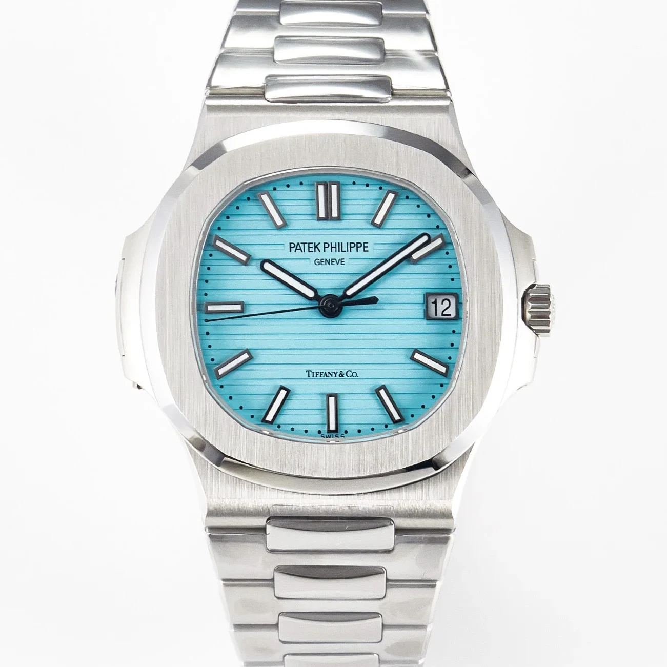 Nautilus 5711 3KF 1:1 Best Edition Tiffany Blue Dial on SS Bracelet A324 Super Clone V2