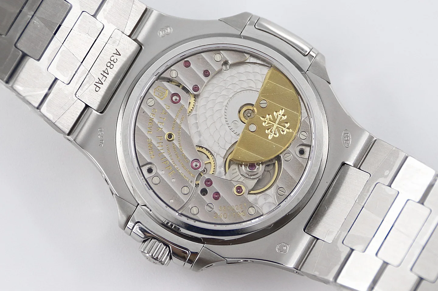 Nautilus 5740 White Dial in Steel