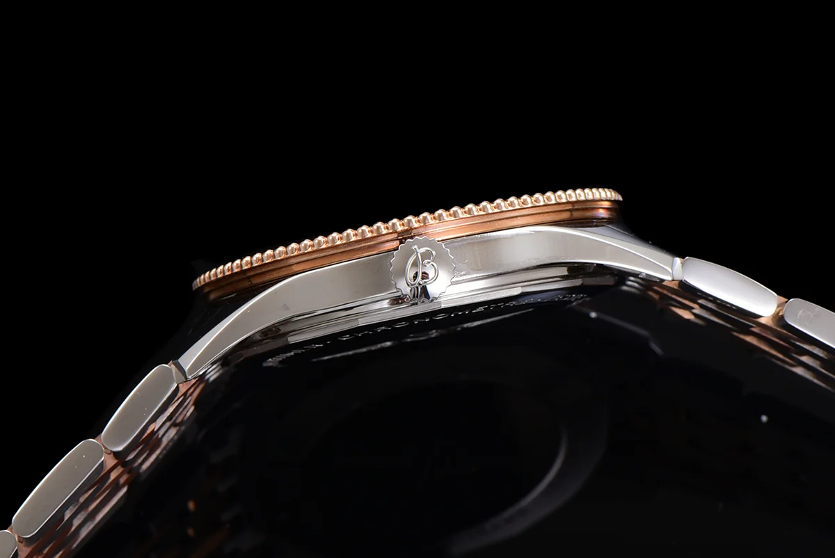 Navitimer Automatic 41 White Dial in Steel/Rose Gold on Bracelet