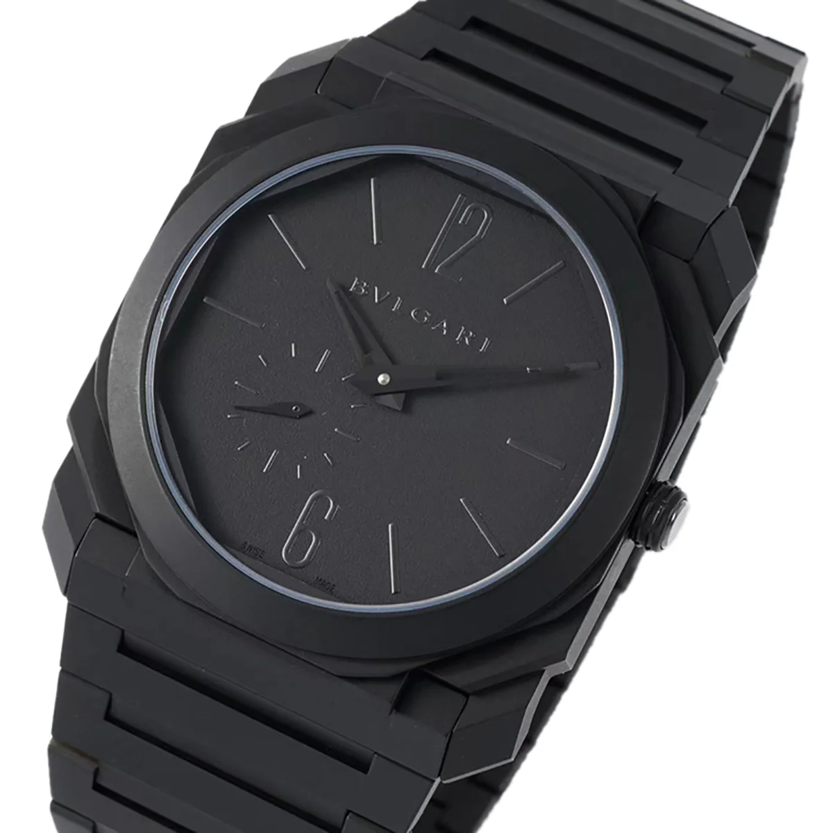 Octo Finissimo Black Dial Ceramic