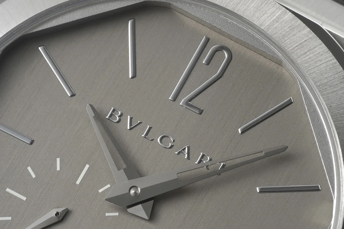 Octo Finissimo Grey Dial in Steel