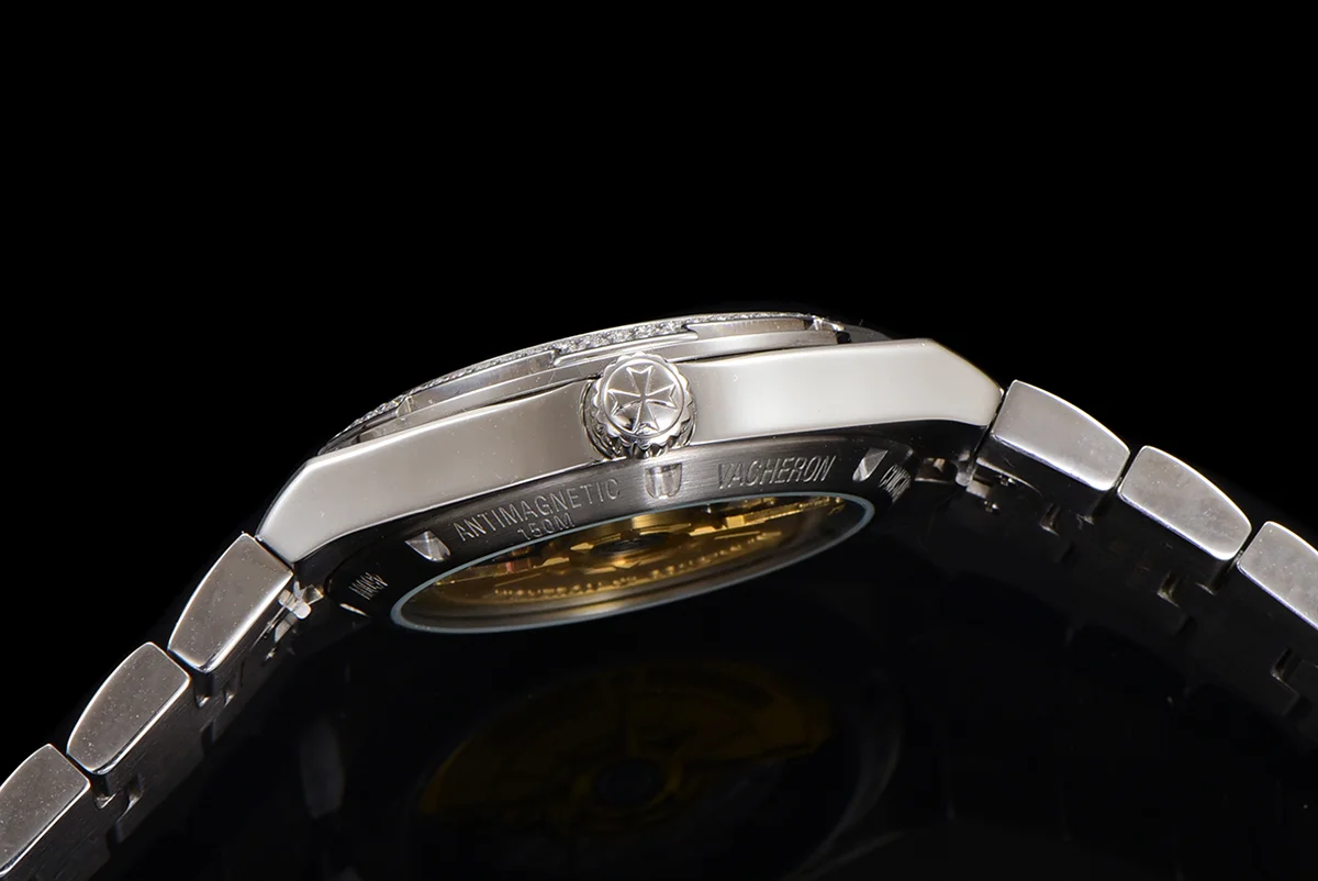 Overseas Pink Dial Ref. 4205 35mm in Steel