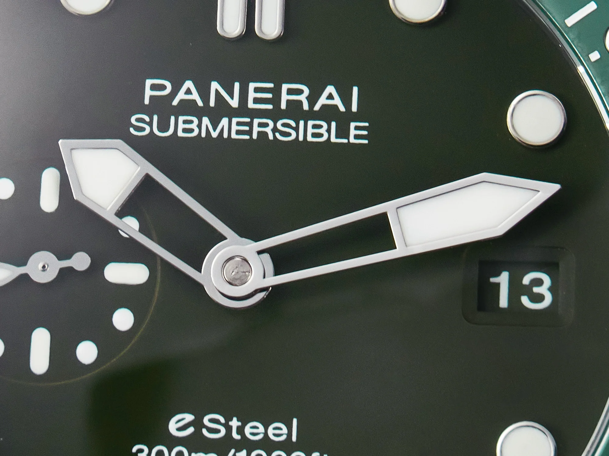 PAM1287 V TTF 1:1 Best Edition Green Dial on Green Nylon Strap P900
