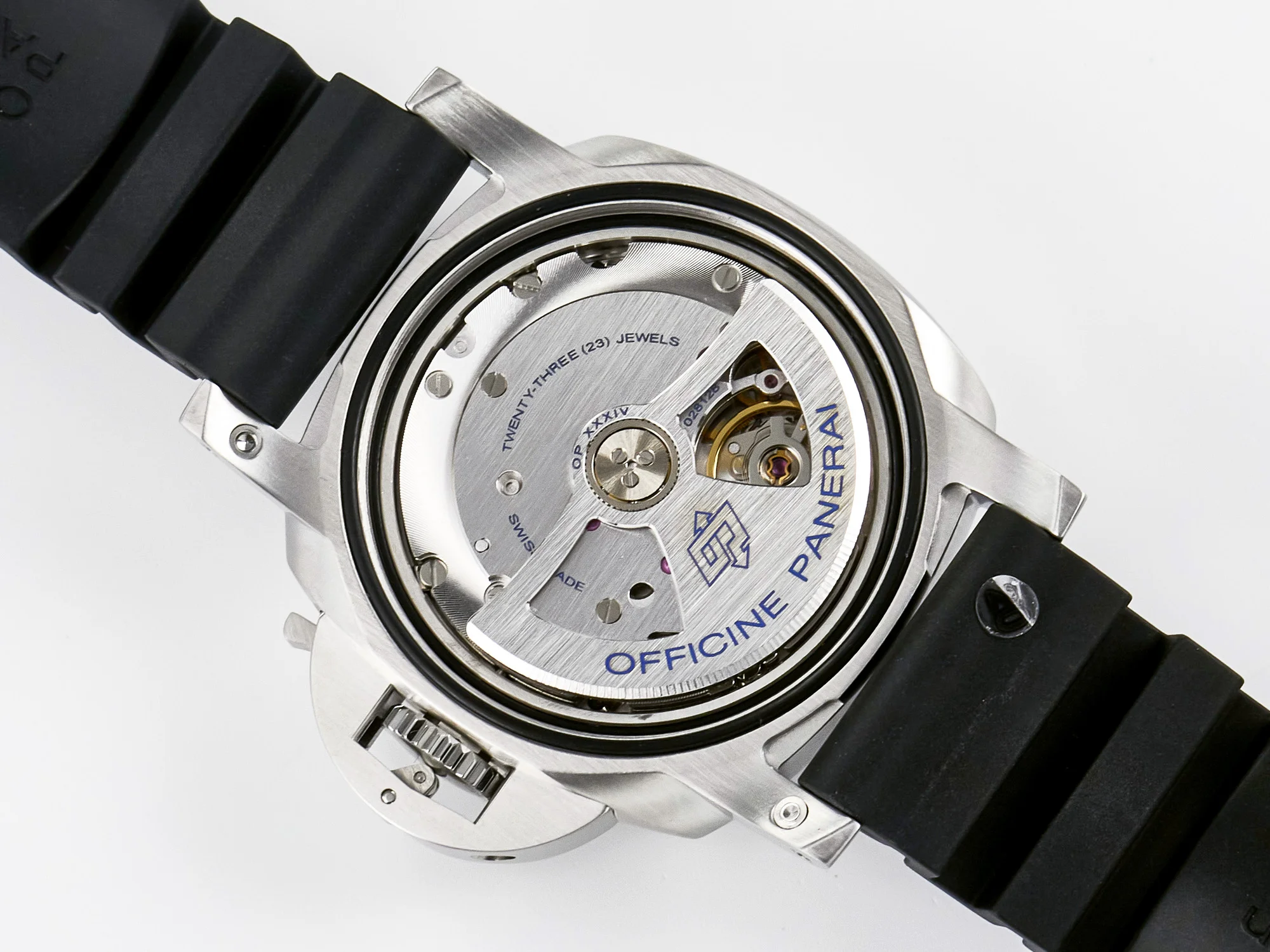 PAM683 Luminor Submersible 42mm VSF Best Edition Black Dial on Rubber Strap P900 Clone