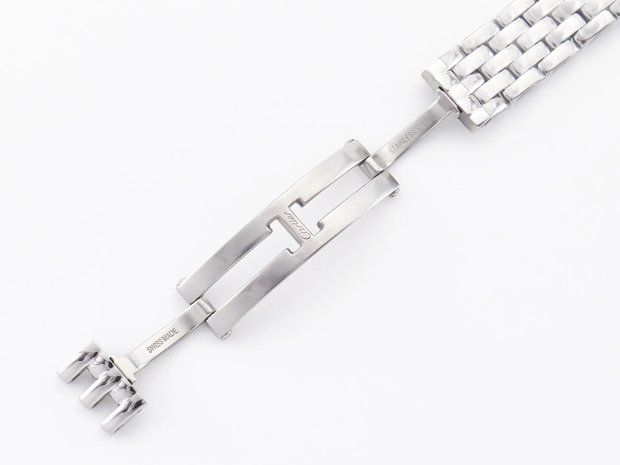 Panthère Secrete De Ladies 27mm SS BVF 1:1 Best Edition White Dial on SS Bracelet Ronda Quartz