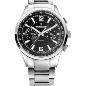 Polaris Chronograph Black Dial on Bracelet