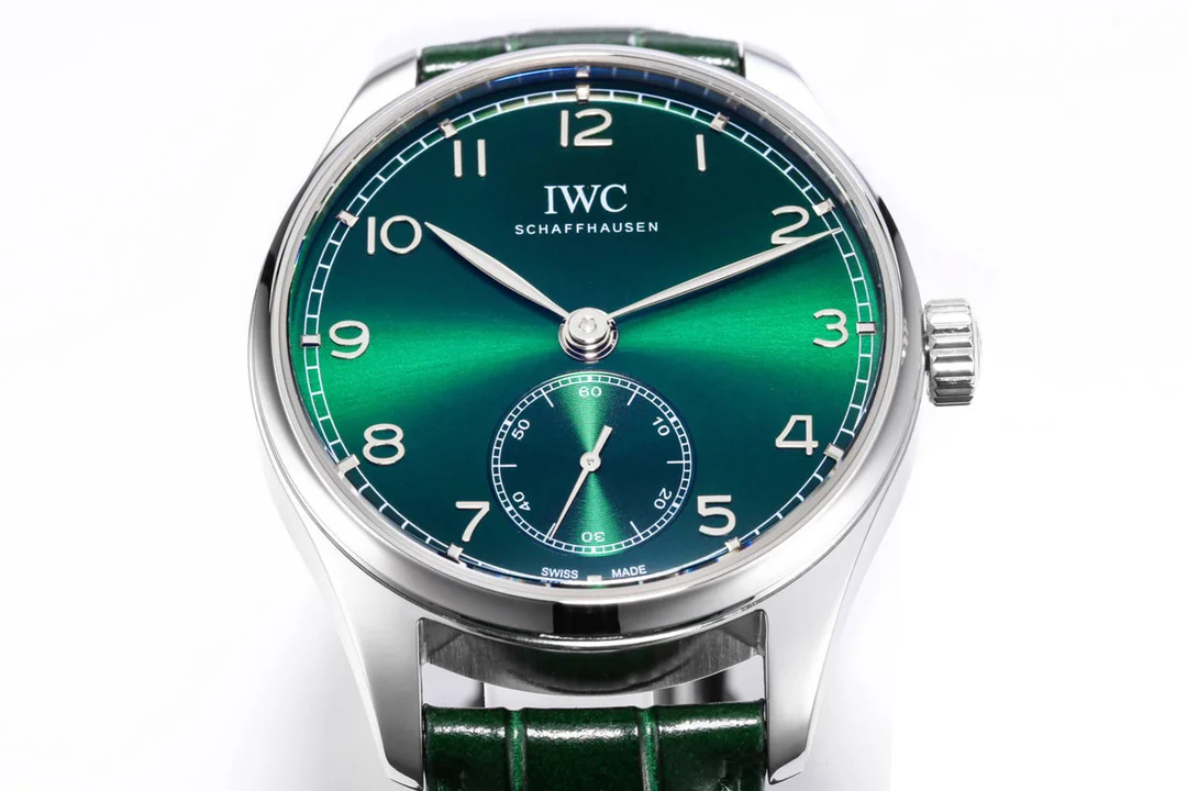 Portugieser Automatic 40 IW358310 Green Dial in Steel