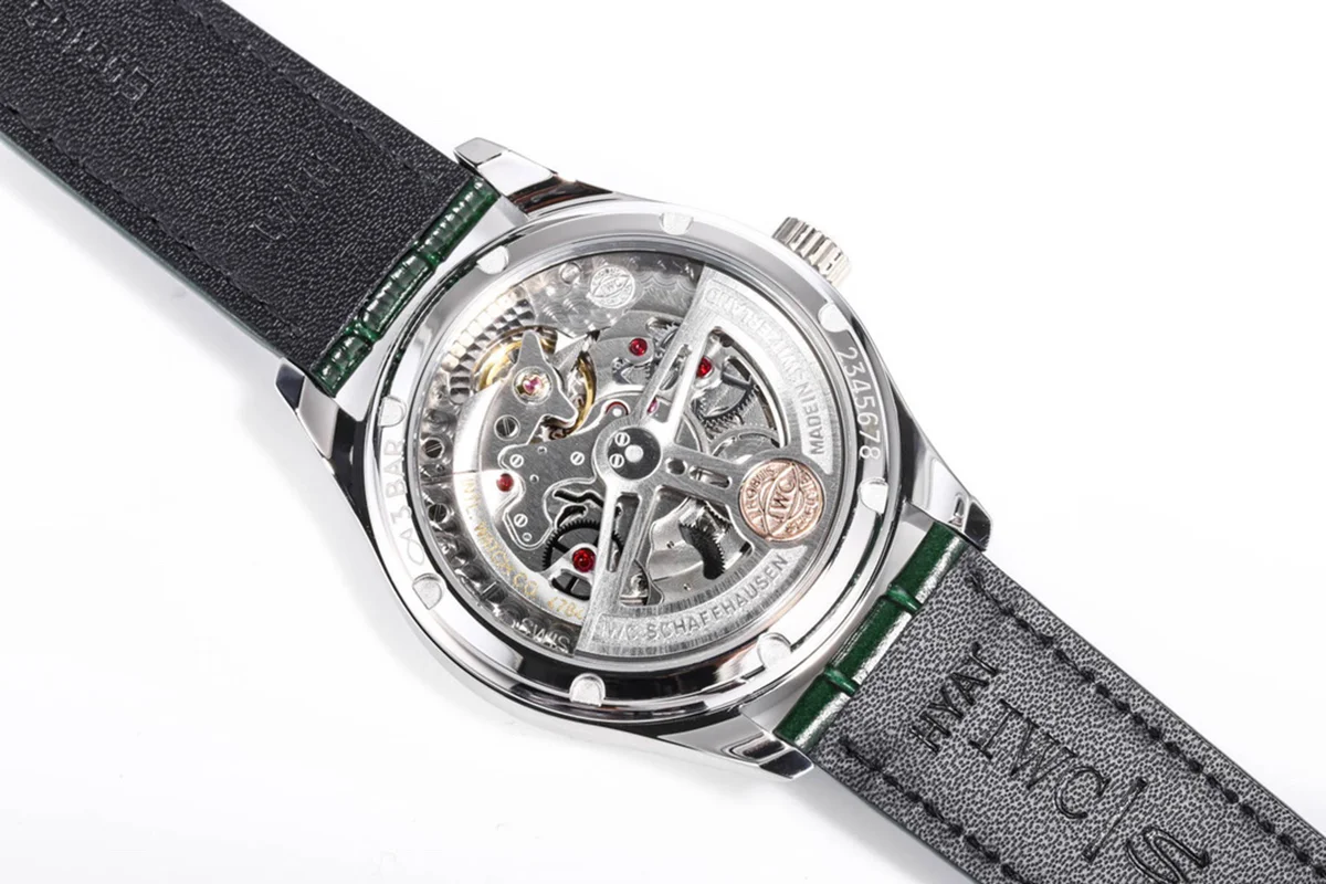 Portugieser Automatic 40 IW358310 Green Dial in Steel