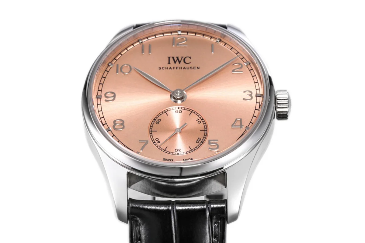 Portugieser Automatic 40 IW358313 Pink Dial in Steel